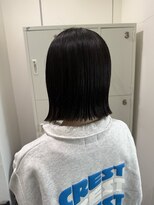 ライクバイコトナ 越谷(RIKE by kotona)&nbsp;王道かわいい切りっぱなしボブ