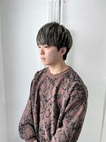 ミュー(Mu)&nbsp;1ブリーチで作る　メンズハイライト