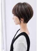 似合わせカットくびれレイヤーショート 30代40代50代簡単セット