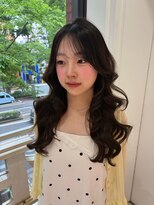 フォルテ 表参道店(FORTE) ラベンダーグレージュ/レイヤーカット/韓国巻き/顔周りカット
