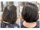 Hair salon 凛の写真/艶で魅せる大人グレイカラーで上品な印象へ！染めるたびにツヤ髪へ整えるサロン