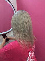 ロサ ファイブヘアー(Rosa..5Hair)&nbsp;ワンカラーでも可愛いすぎる！ホワイトベージュ！