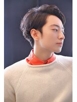 ブーケ(BOUQUET)&nbsp;ワイルドアップバング・サイドパートショート・ツーブロック