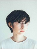 大人ナチュラルタイトなショートスタイル