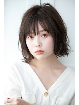 リル 8F 銀座(Rire) 【Rire-リル銀座-】ひし形シルエットゆる波ウェーブ