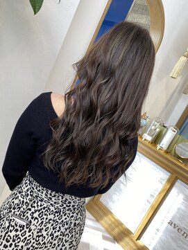 ロンドアベニール 北千住(Lond avenir) おしゃれハイライト☆カーキアッシュ