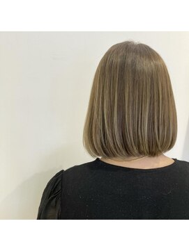 ネオヘアー 曳舟店(NEO Hair) 筋感ハイライト×マットアッシュ/曳舟ダブルカラー髪質改善