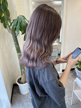 美容室 サワコ 国府店(SAWAKO) ミルキーラベンダーグレージュ