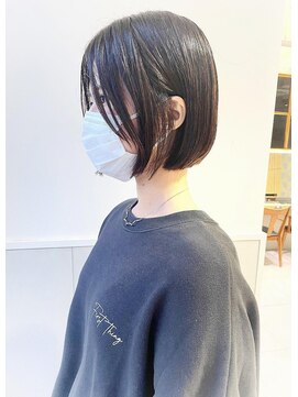 バブ バイネオリーブ(Bab by neolive) 前髪長めミニボブ☆