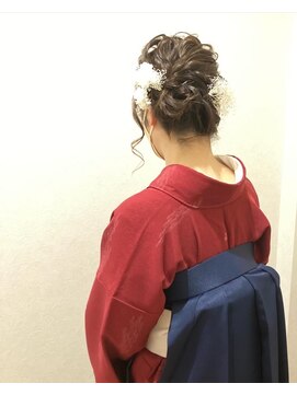 ボタニカル(Botanical) 卒業式袴着付け＆ヘアセット