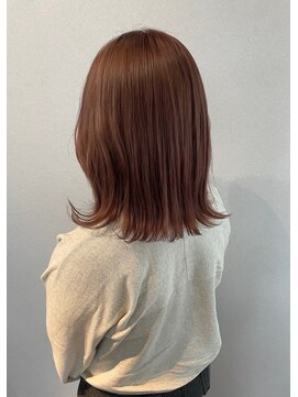 ヘアサロン フラット(Hair salon flat) ピンクベージュ！