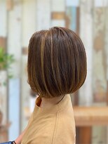 ヘアー アンアン(Hair AnAn) インスタトレンド系☆細めラインハイライト+ボブ
