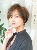 ショートカット/ショートボブ/ショートヘア/30代40代50代/表参道