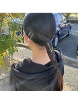 テクライズ 豊橋店(TECHRISE)&nbsp;☆結婚式ヘアアレンジ、タイトスタイル、編みおろし☆