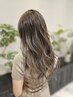 【透明感ヘアカラー】似合わせフルカラー+3stepケラチンTR￥7700