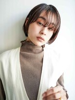 トクテ 吉祥寺(tokute) くびレイヤーエモージュグレージュカラーくびれショート/吉祥寺