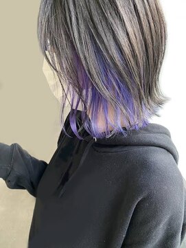 ティップリーフ(Tip Leaf) ふんわりショートボブインナーカラー