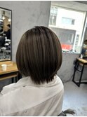 ハイライト×グレージュ