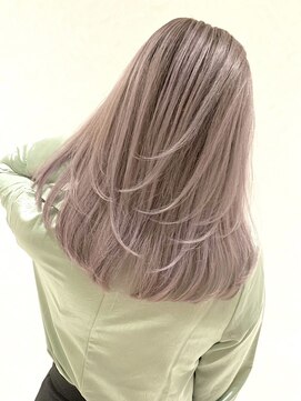 リード バイ ラグーン(LEAD by LAGOON) イヤリングカラーハイライトインナーカラーバレイヤージュ