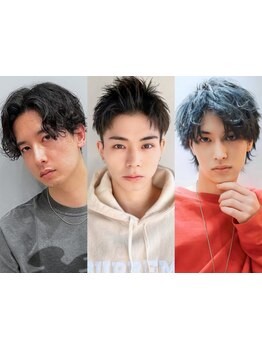 <最旬トレンド>メンズ支持の高い似合わせCutでON/OFFもキマる。再現性高く毎朝のセットも楽に[運動公園前]