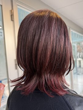 アミティ(AMITY) ボブウルフ、レッドブラウン