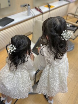 キッズヘアセット