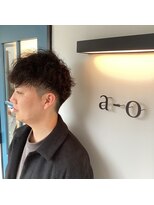 アオ 岡野 横浜(a-o)&nbsp;パーマ　ツイストスパイラル風