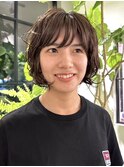 大人ショートパーマボブパーマくるくるパーマプードルパーマボブ