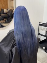 ドットハリス(.Hallis)&nbsp;ハイトーン/ブルー/エクステ/原宿/表参道