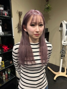 ヘアメイク エイト キリシマ(hair make No.8 kirishima) ラベンダーピンク