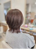 《HAIRZ》平田☆ハイライトで白髪ぼかし☆ウルフヘア