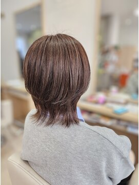 ヘアーズ 本店(HAIRZ) 《HAIRZ》平田☆ハイライトで白髪ぼかし☆ウルフヘア