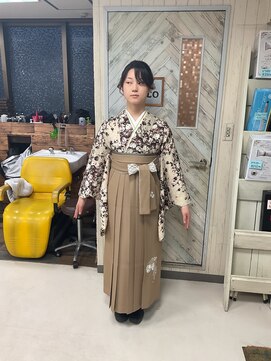 ヘアースペース 練馬店(hair space COCO) 袴着付けとセット