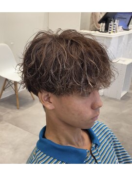 オーシャントーキョー 仙台(OCEAN TOKYO) ツイストスパイラルミックスマッシュ刈り上げ