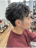 フェザーパーマ 少し強め
