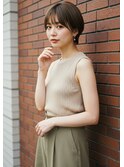 刈り上げマッシュショート/刈り上げショート/小顔モテへア