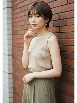 フルショウ 小牧(FURUSHO) 刈り上げマッシュショート/刈り上げショート/小顔モテへア