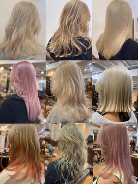 ワン エイティー ディグリース 恵比寿(180°One Eighty Degrees.) 海外ヘア／外国人風ヘア／ハイライト／ブリーチ