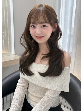 ボタン テンジン(VOTAN tenjin) 【votan_はまひ】レイヤーカット/前髪カット/顔まわり/韓国ヘア