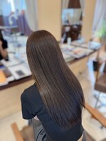 フォルテ 藤枝エピ店&nbsp;ブリーチなし透明感溢れるグレージュカラー