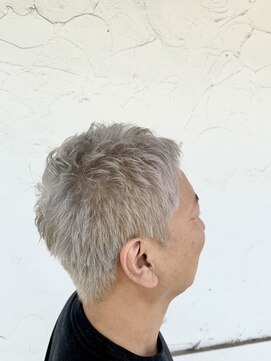 ラッソヘアー(Lasso hair) ホワイトシルバーショート