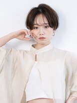 ファルベ(Farbe)&nbsp;ミディアムヘア/暗めカラー/グランマッシュ/デザインカラー