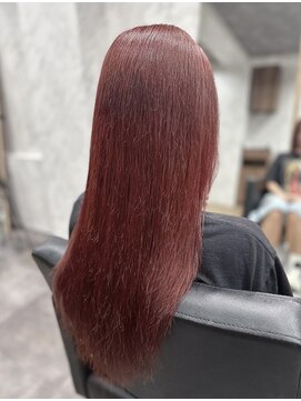 エル ヘアサロン なんば店(eL) レッドカラー★AYUMI