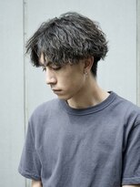 フィフス 原宿(fifth) 原宿ツイストスパイラルパーマメンズカットセンターパート30代