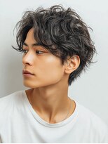 メンズ プレヴィア 上尾(MEN’S PREVIA)&nbsp;上尾駅/フェザーパーマ/波巻きツイストスパイラル