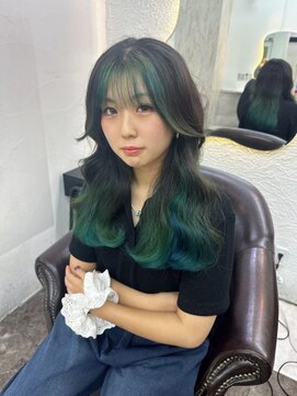 ラビス(Lovis) 黒髪カタログ/オリーブグレー/小顔ヘア/ココアベージュ