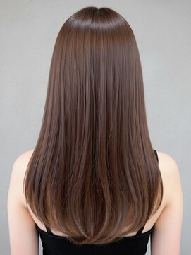 髪質改善◎ふんわストレートロング20代30代愛されヘア