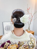 ヘアー アイス カンナ(HAIR ICI Canna) タイトヘア/カチモリ/成人式ヘア/着物/ヘアセット【ノグチ】