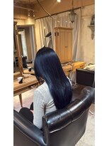 フリックヘアサロン 梅田茶屋町2号店(FLICK HAIR SALON)&nbsp;ロング/イルミナカラー/ブリーチカラー/透明感ヘア