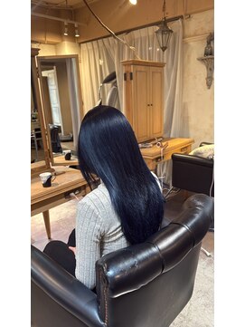 フリックヘアサロン 梅田茶屋町2号店(FLICK HAIR SALON) ロング/イルミナカラー/ブリーチカラー/透明感ヘア